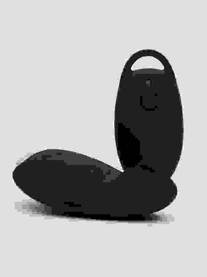 Mantric Rechargeable Remote Control Knicker Vibrator, Black, hi-res